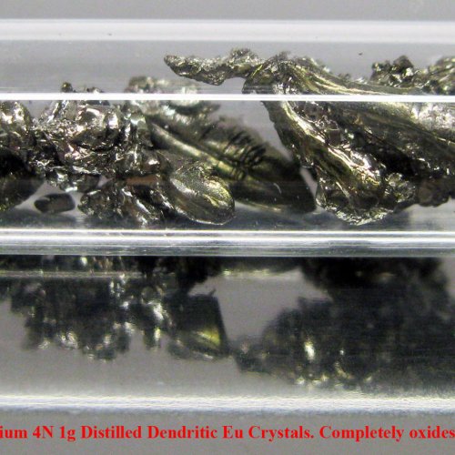 Europium - Eu - Europium 4N 1g Distilled Dendritic Eu Crystals. Completely oxides free. 6.jpg
