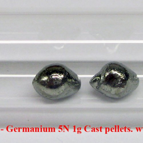 Germanium - Ge - Germanium 5N 1g Cast pellets..jpg