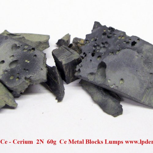 Cer - Ce - Cerium  2N  60g  Ce Metal Blocks Lumps.jpg