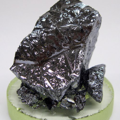 Křemík - Si - Silicium 4N 60g Polycrystalline piece of Silicon, crystalline surface. 5.jpg