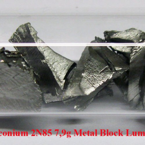 Zirkonium - Zr - Zirconium 2N85 7,9g Metal Block Lumps 1.jpg