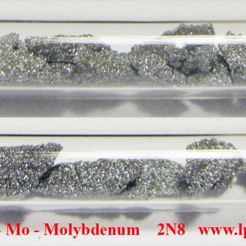Molybden - Mo - Molybdenum  Metal crystalline fragment of molybdenum