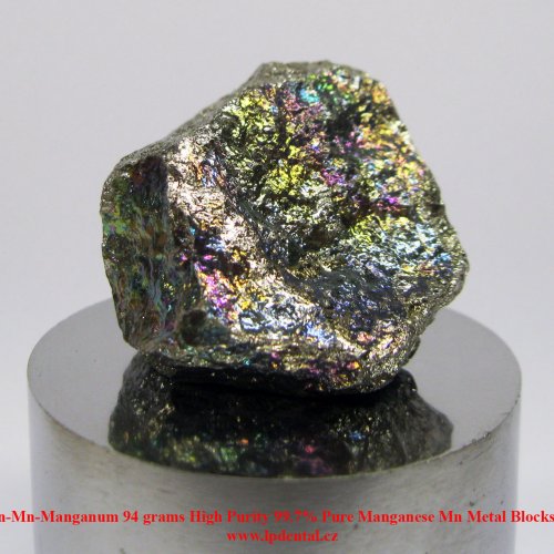 Mangan-Mn-Manganum 94 grams High Purity 99.7% Pure Manganese Mn Metal Blocks Lumps. 2.jpg