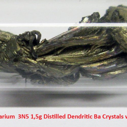 Baryum - Ba - Barium  3N5 1,5g Distilled Dendritic Ba Crystals 2.jpg
