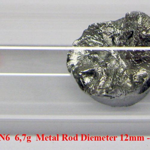 Kadmium - Cd - Cadmium 2N6  6,7g  Metal Rod Diemeter 12mm - fragment..jpg