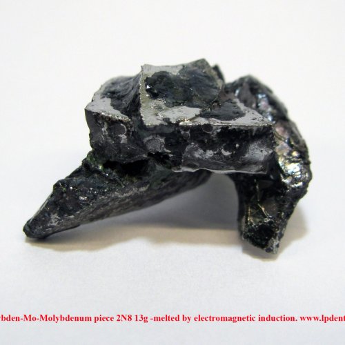 Molybden-Mo-Molybdenum piece 2N8 13g -melted by electromagnetic induction. 5.jpg
