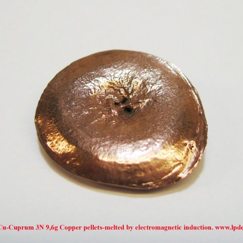 Měď-Cu-Cuprum 3N 9,6g Copper pellets-melted by electromagnetic induction..jpg