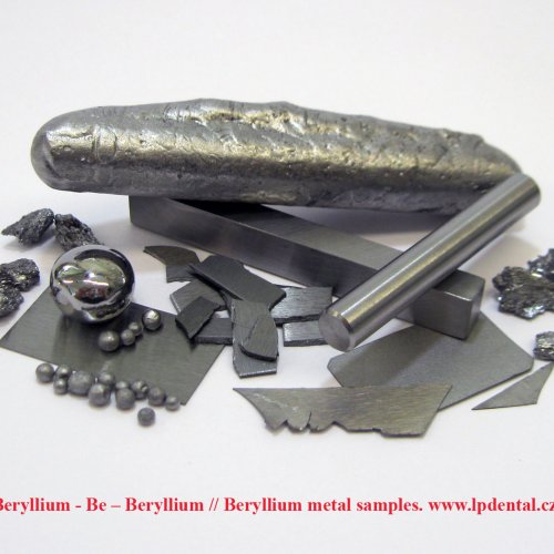 Beryllium - Be – Beryllium metal samples. 5.jpg
