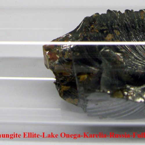 Uhlík -C-Carboneum 7g Shungite Ellite-Lake Onega-Karelia-Russia-Fullerene C60.jpg