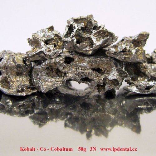 Kobalt - Co - Cobaltum Piece lumps of Cobalt ingot.