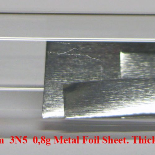Molybden - Mo - Molybdenum  3N5  0,8g Metal Foil Sheet. Thickness 0,1mm.jpg