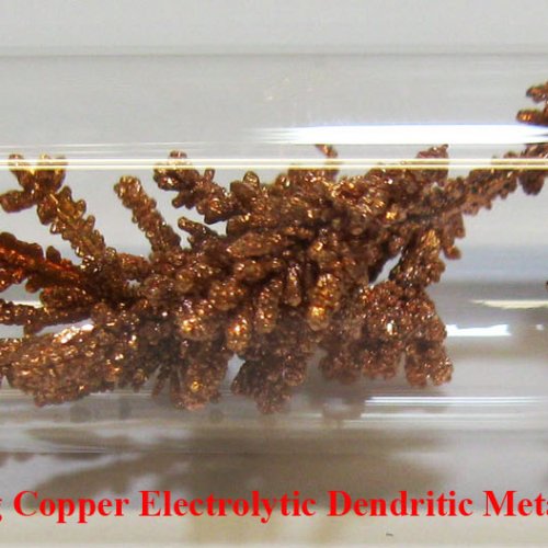 Měď - Cu - Cuprum 4N 2,5g Copper Electrolytic Dendritic Metal Crystals.jpg
