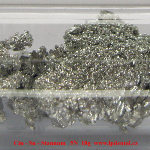 Cín - Sn - Stannum Tin crystalline pieces