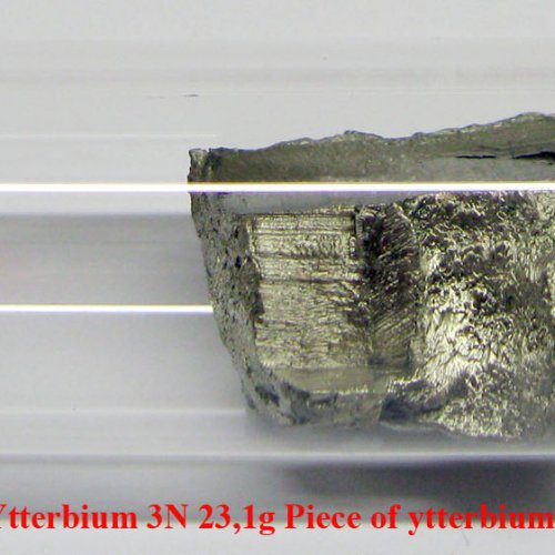 Ytterbium - Yb - Ytterbium 3N 23,1g Piece of ytterbium..jpg