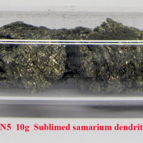 Samarium - Sm - Samarium  3N5  10g  Sublimed samarium dendritic fragments..jpg