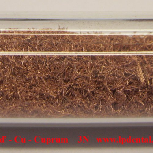 Měď - Cu - Cuprum  Copper Chips