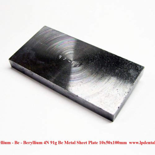 Beryllium - Be - Beryllium 4N 91g Be Metal Sheet Plate 10x50x100mm 2.jpg