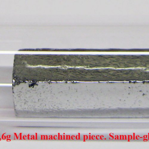 Antimon - Sb - Stibium 3N5 8,6g Metal machined piece. Sample-glossy surface..jpg