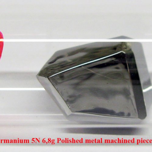 Germanium-Ge Germanium 5N 6,8g Polished metal machined piece. 1.jpg