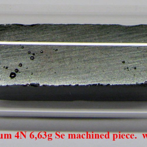 Selen - Se - Selenium 4N 6,63g Se machined piece. 1.jpg