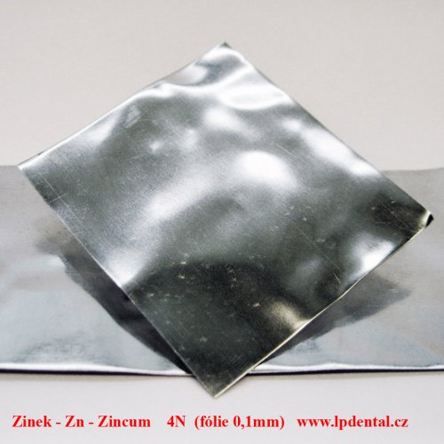 Zinek - Zn - Zincum - Zinc Metal Sheet Plate Foil 