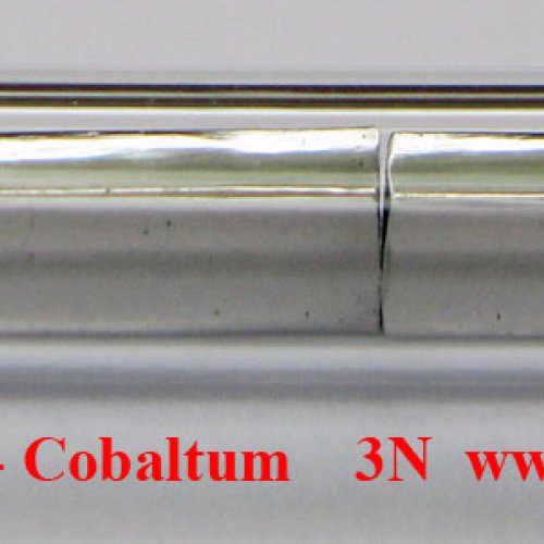 Kobalt - Co - Cobaltum  Sample-glossy surface.
