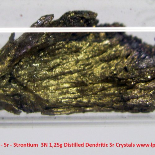 Stroncium - Sr - Strontium  3N 1,25g Distilled Dendritic Sr Crystals 3.jpg