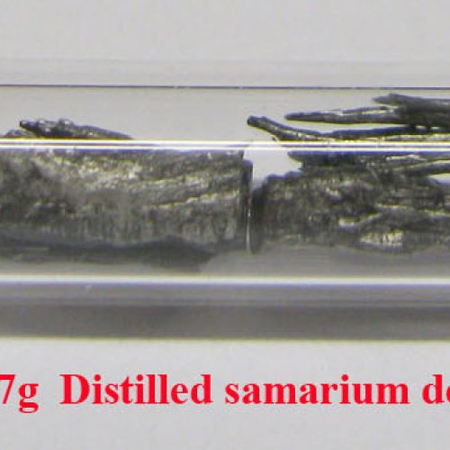 Samarium - Sm - Samarium  3N Distilled samarium dendritic fragments 4.jpg