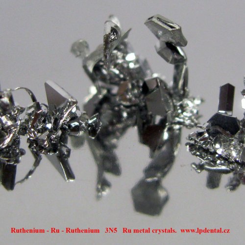 Ruthenium - Ru - Ruthenium   3N5   Ru metal crystals.4.jpg