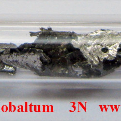 Kobalt - Co - Cobaltum  melted by electromagnetic induction.