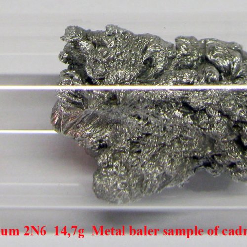 Kadmium - Cd - Cadmium 2N6  14,7g  Metal sample of cadmium..jpg