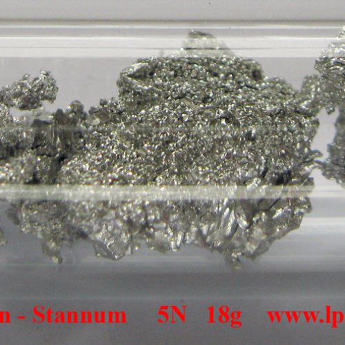 Cín - Sn - Stannum  Tin crystalline pieces
