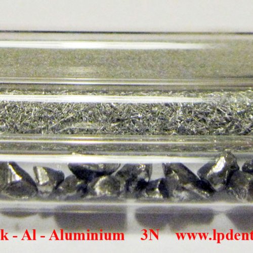 Hliník - Al - Aluminium -Powder-Sawdust-Fragments