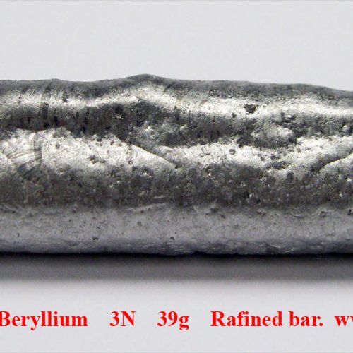Beryllium - Be - Beryllium    3N    39g    Rafined bar. 5.jpg