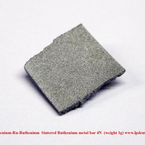 Ruthenium-Ru-Ruthenium  Sintered Ruthenium metal bar 4N  (weight 1g) 1.jpg