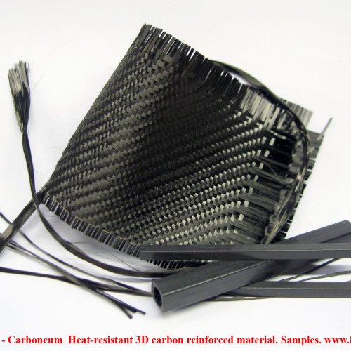 Uhlík - C - Carboneum  Heat-resistant 3D carbon reinforced material. Samples..jpg