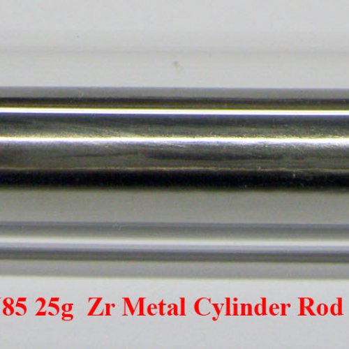 Zirkonium - Zr - Zirconium 2N85 25g  Zr Metal Cylinder Rod Length 50mm Diameter 10mm.jpg