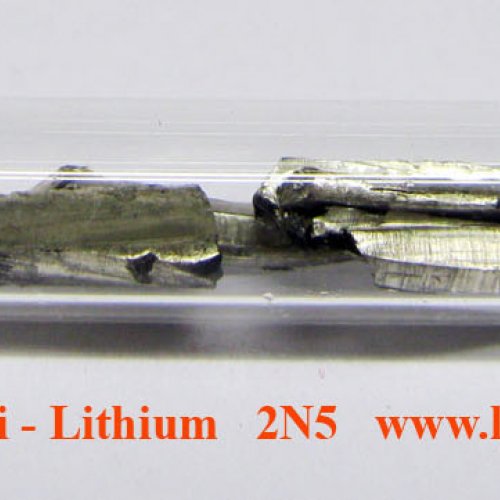 Lithium - Li - Lithium with oxide-free surface.