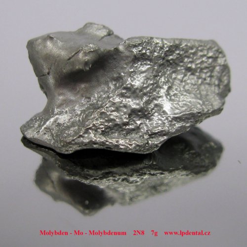 Molybdenum fragments - melted by electromagnetic induction.  Sample-sand blasted surface.