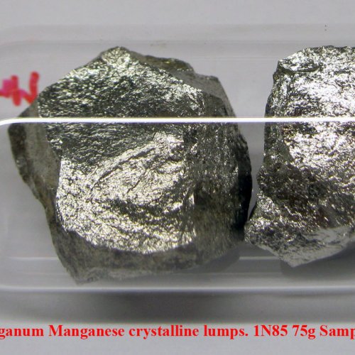 Mangan - Mn - Manganum Manganese crystalline lumps. 1N85 75g Sample- natural surface..jpg
