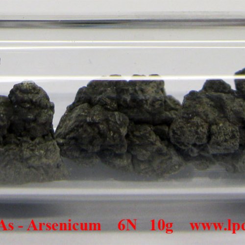 Arsen - As - Arsenicum - Crystalline pieces.