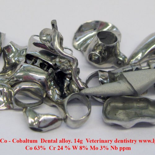 Kobalt - Co - Cobaltum  Dental alloy. 14g  Veterinary dentistry 1.jpg
