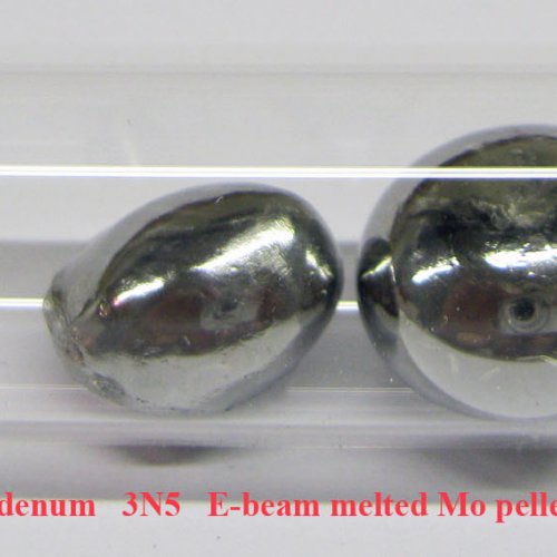 Molybden -Mo - Molybdenum   3N5   E-beam melted Mo pellets..jpg