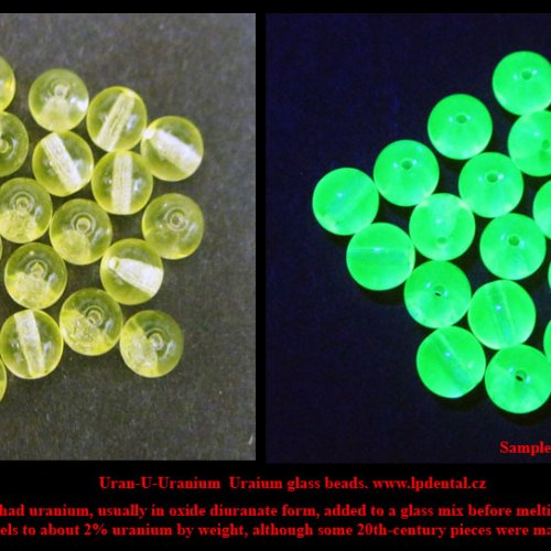 Uran-U-Uranium  Uraium glass beads..jpg