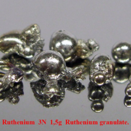 Ruthenium - Ru - Ruthenium 3N 1,5g Ruthenium granulate..png