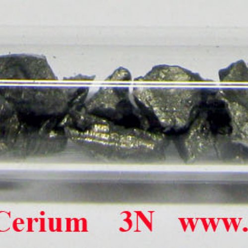 Cer - Ce - Cerium    3N  Metal fragments of cerium
