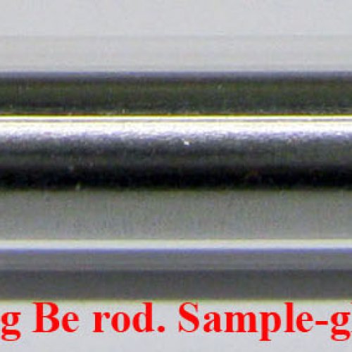 Beryllium-Be-Beryllium 3N 1,3g Be rod. Sample-glossy surface..jpg
