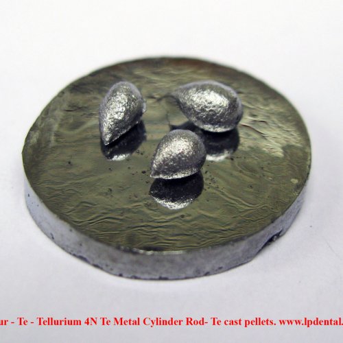 Tellur - Te - Tellurium 4N Te Metal Cylinder Rod- Te cast pellets..jpg
