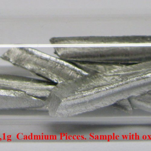 Kadmium-Cd-Cadmium  2N8 10,1g  Cadmium Pieces. Sample with oxide-free surface..jpg