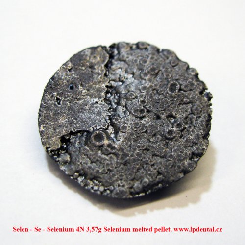 Selen - Se - Selenium 4N 3,57g Selenium melted pellet. 2.jpg
